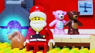Lego Christmas Stop Motion - Homeless Santa Claus Fail