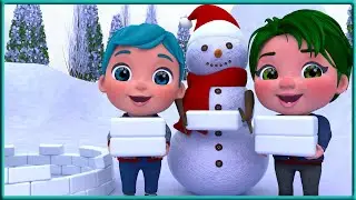 Fun in the House of Snow |  Nursery Rhymes - Kids Songs  @cococrazybabycartoon #nurseryrhymes