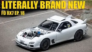 Restoring an Abandoned Mazda RX7 EP. 18 Everything White