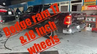 2019 to 2024 Dodge ram 1500 method wheels 18 and 17 inch