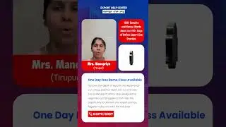 Real Feedback: How Export Help Center's Training Impacted Mrs. Manopriya&rsquo;s Export Knowledge