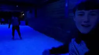 Fun at Tamworth SnowDome - Ice Skating