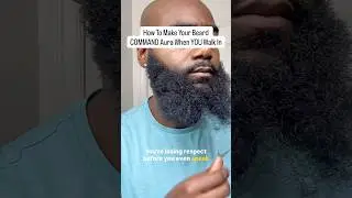 How To Make Your Beard COMMAND Aura When YOU Walk In #shorts #beard