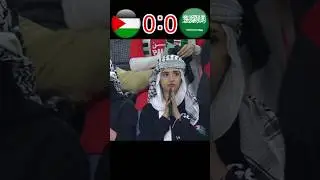 Palestine vs Kingdom of Saudi Arabia football match highlight #short #shortvideo #shorts #football