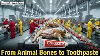 From Animal Bones to Toothpaste 😳 | Inside the Shocking Factory Process