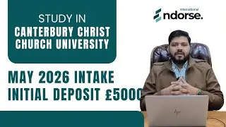 Study in Canterbury Christ Church University | May 2026 Intake | Study in UK | Low Initial Deposit