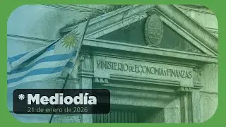MVD Noticias l Edición Mediodía l Miércoles 21 de enero