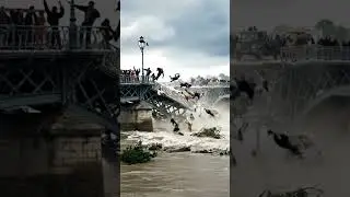 Huge Flood Effects in  City  #flooded #floodwarning #FloodDisaster #AIGenerated  #DisasterAwareness