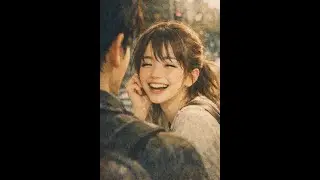 今日になって きれいに見えた彼女(She looked beautiful today)