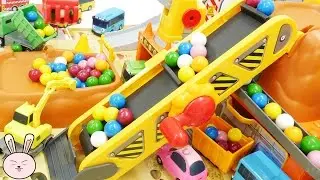 Tayo Bus Construction Site Gumball YapiTV Toys
