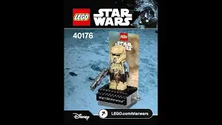 LEGO 40176 Instructions | Star Wars | Scarif Stormtrooper | Rogue One | Promotional | Polybags