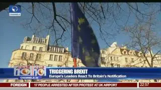 News@10: Europe's Leaders React To Britain's Notification 29/03/17 Pt. 4