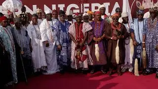 THOUSANDS OF SOUTHERN TRADITIONAL RULERS STORM OGUN STATE FOR THE FIRST TIME IN HISTORY