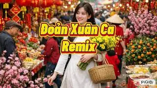 ĐOẢN XUÂN CA - KARAOKE | Nghe Xuân Sang Thấy Trong Lòng Mình Chứa Chan...