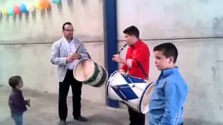 Flauta y tamboril rociero