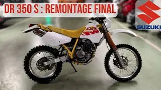 Suzuki DR 350 S / Rafraichissement / Episode 5 : Remontage final 💯