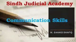 Communication skills 1