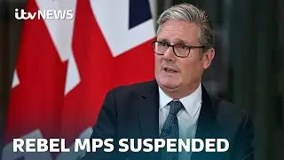 Keir Starmer suspends four welfare rebels as Labour MPs