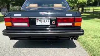 1990 Bentley Turbo R Start-Up