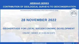 Contribution of geological surveys to geoconservation| EGS Geoheritage Expert Group webinar - 1