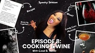 Spooky Candy Corn Mocktail 🍬 | Halloween Special with Camil B. Tucker Ep.8