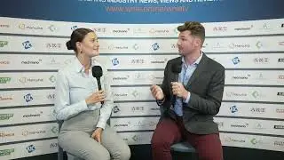 Anna Reinhard from Rehm Thermal Systems at SMTAI in Minneapolis, USA