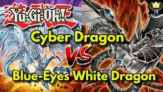 Yu-Gi-Oh! TCG: Кибердракон против Синеглазого Белого Дракона (после обсуждения альянса) #yugioh #...