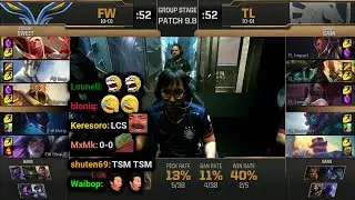 FW vs TL | 2019 MSI Groups Day 1 | Twitch VOD with Chat