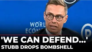 'WITHOUT THE AMERICANS WE CAN&hellip;': Stubb Shocks Trump On Greenland Invasion Threat | Davos | NATO