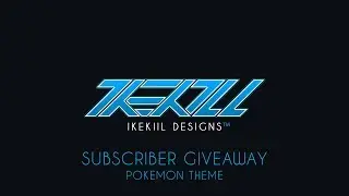 GIVEAWAY | Background PKMN subscribers version (2D style) | ikekill ( Photoshop CS6)