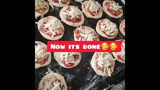 #mini pizza❤...