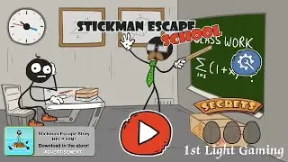 Escaping from school with stickman#technogamer#mythpad#carryminatee