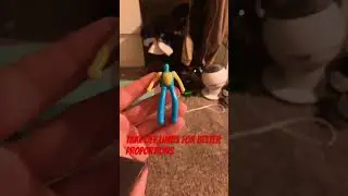 Making custom kid eren figure #eren#attackontitan#sasageyo#actionfigure#toy #chotaalivlogs #sonic