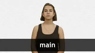 How to pronounce MAIN in French