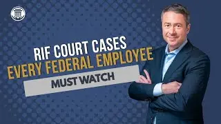 9.9🔥RIF Lawsuits Update: 3 Major Cases Every Federal Employee Must Watch