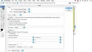 Batch Processing in Photoshop