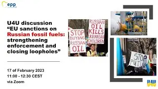 EU sanctions on Russian fossil fuels: strengthening enforcement and closing loopholes - 17.02.2023