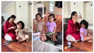 Chaithra and Tara very disappointed with అమ్మమ్మ’s hairstyle 😂😂 #chaithratara