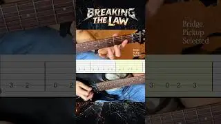 Judas Priest - Breaking The Law (Guitar Cover with Tabs) ⚡️