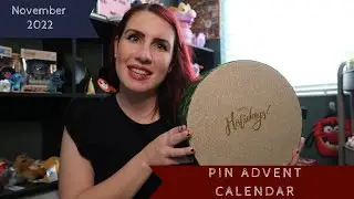Opening up the 2022 Disney Pin Advent Calendar | November 2022