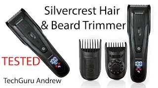 Триммер для волос и бороды Silvercrest SHBS 800 A1 - Cien Beauty Триммер для волос и бороды SHBS ...