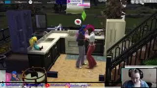 Sims 4 | Zombie cake at my wedding | Jungle time! | My sims stupid