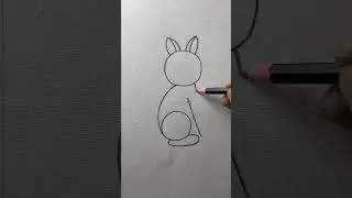 How to draw cat with number 6