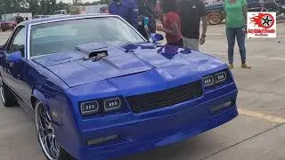 Supercharged El Camino G Body Cutlass on 24s and Big Rim Racing
