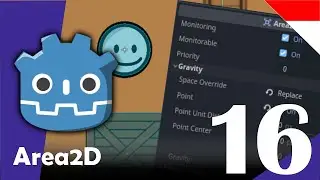 Godot 4.0 -  16 : Area2D(1) | property area2D