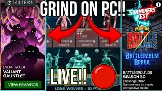 MCOC Poker, BGS, Raids? Valiant EQ? YES!!! Grinding Out Content LIVE!! 🔴