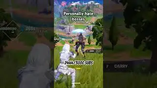 I hunt bosses in this island #fortnite #fnmmemes #fortniteclips