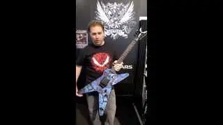 MusikMesse Eric Stewart introducing brand new Dean Dimebag Pantera Far Beyond Driven ML