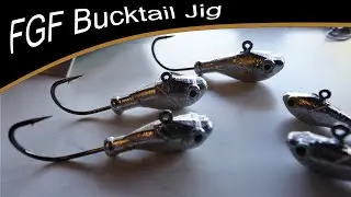 Fat Guys Fishing Bucktail Lead Jig Mold