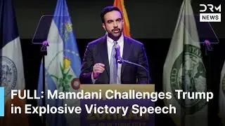 VICTORY SPEECH: Zohran Mamdani Challenges Trump in Explosive Victory Remarks After Winning NYC |AC1B